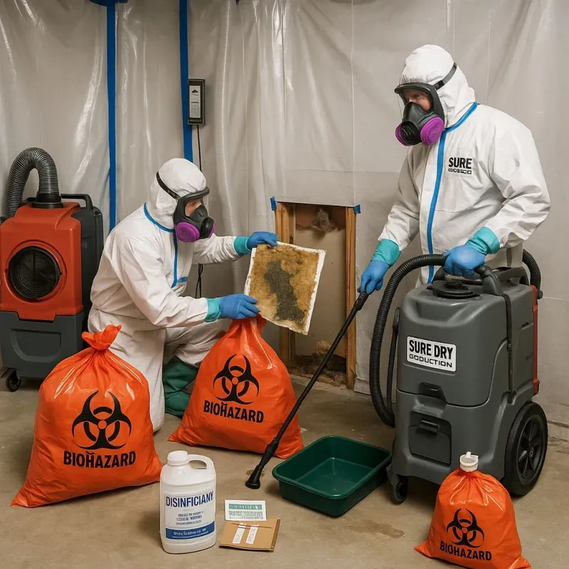 Contaminated Water Handling Protocols process in Laflin, PA